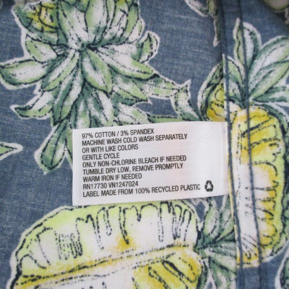 Goodfellow & Co Tropical Casual Oxford Shirt - Picture 7 of 8